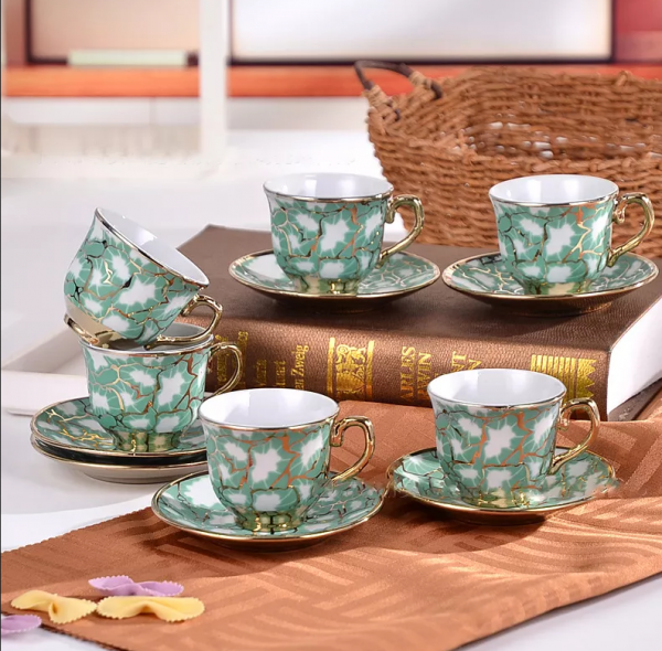 Mini Coffee & Tea Set Cup With Gift Box – Taltola Net